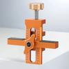 Portable Wardrobe Cabinet Door Panel Punched Mounting Jig Woodworking 10mm Doweling Drilling Guide Locator Installing Clip