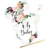 10 sztuk Kart z Grami na Baby Shower z Odkryciem Płci na Urodziny, Akcesoria na Baby Shower, Dekoracje do Pokoju Dziecka