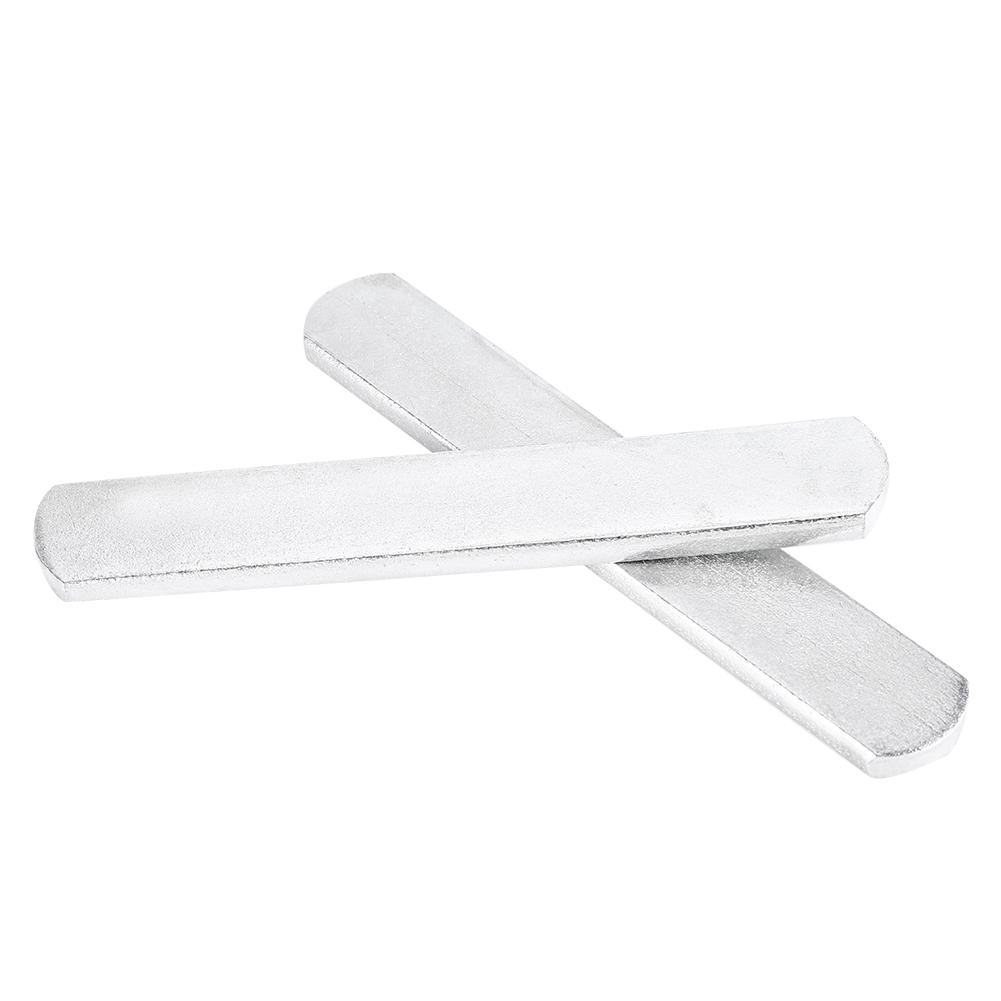 2pcs Plated Steel Plates for Adjusted Weight Vest and Leg Shin Guards 15cm