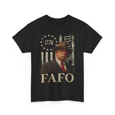Trump FAFO Shirt, Funny FAFO Trump American Flag Women Men T Shirt