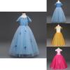 Elegant Princess's Dress For Girls Perfect For Cosplay And Halloween Parties