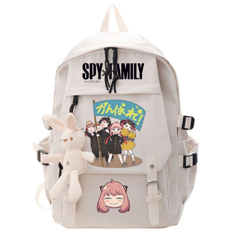 Spy X Family Spy Play House Peripheral Student School Bag Large Capacity Backpack Outdoor Travel Bag