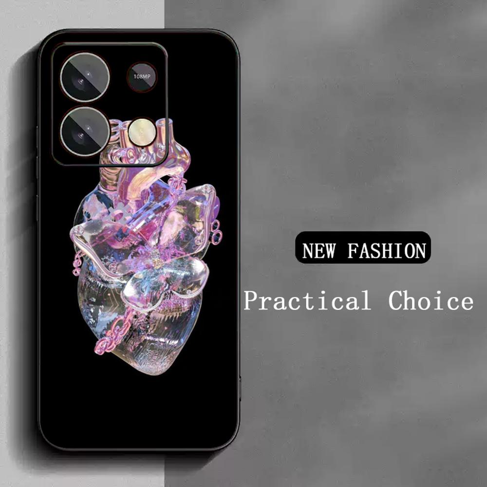 Fashion personal Butterfly pattern design Phone Case For Redmi Note 14 13 12 11 Pro Plus S 5G 14C A3 Soft Black Phone Cover