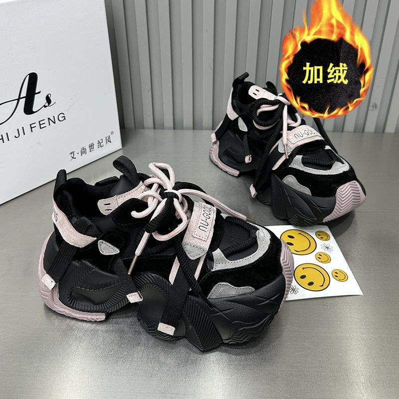 Girls sports shoes 2025 autumn new children's lightweight dad shoes girls middle-aged and older children Internet celebrity running shoes tide