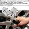 5PCS M12x1.5 Chrome Lug Nuts, Chrome Closed End Mag Style Lug Nuts with Washer Replaces OEM#90084-94001, Lug Nut Lock Set Compatible with Toyota