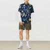 Vans Floral Print Loose Comfortable Casual Short Sleeve Shirt Men shirts Dark-Blue VN0A545QZ53