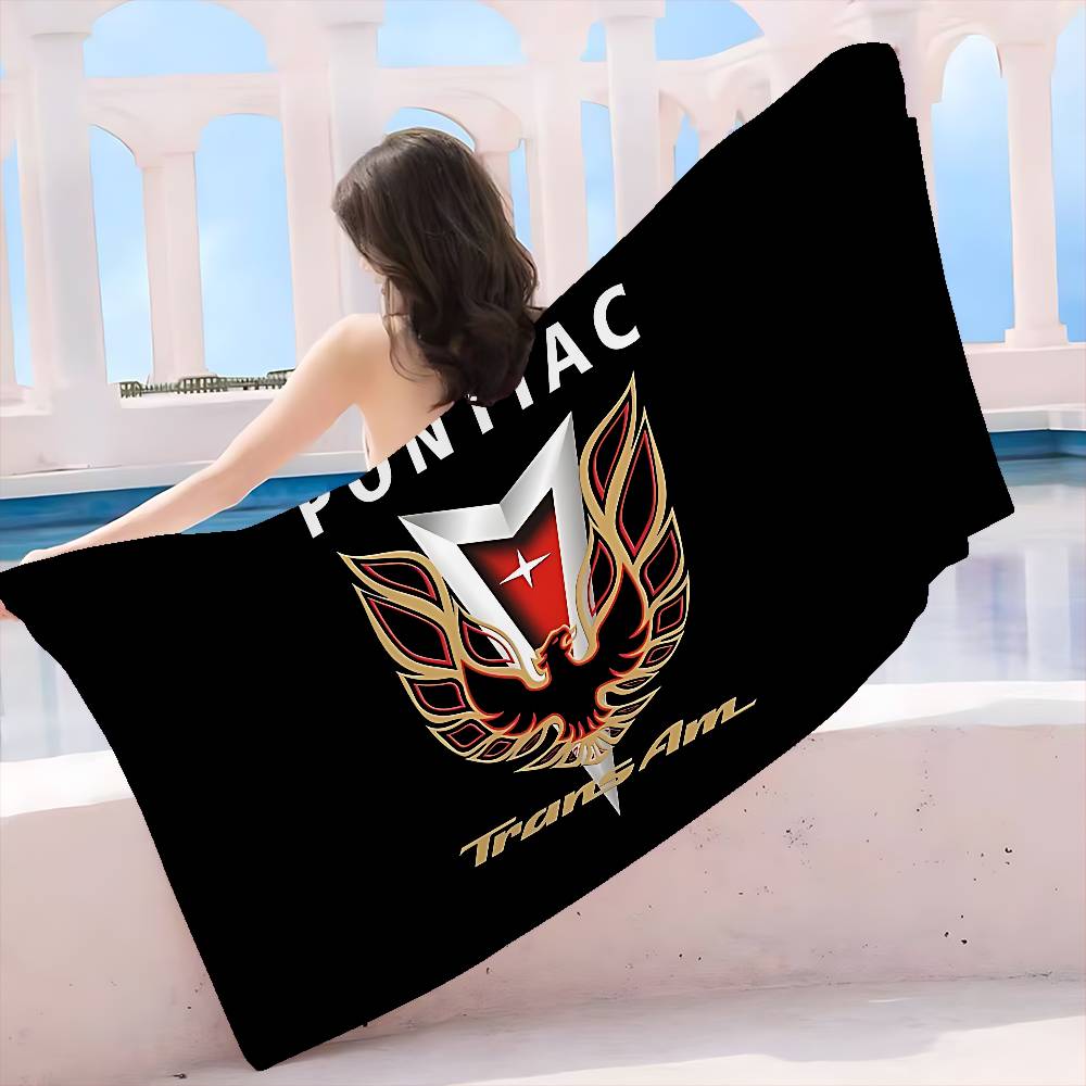 Pontiac Firebird Trans Big Microfiber Beach Towels Quick Dry Towel Sand Beach Towels Pool Towel for Travel Swim Pool Yoga