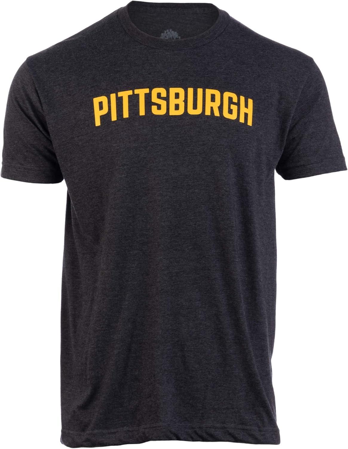 Pittsburgh _ Classic Retro Style Pennsylvania PA City Pride Men Women T-Shirt XXXXXL чёрный