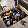 Europe Style Cobblestone Simulation Carpet Living Room Sofa Bedroom Study Kitchen Entrance Rug Non-slip 3D Effect Home Decor Mat