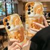 Phone Case: 2D Flat Design Suitable for Samsung Galaxy A34 A35 M05 M06 S20 S22 S21 FE Plus 5G Protective Case, Bubble Tea, Perfect Christmas and Hallo