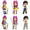 6pcs  Anime KPop Devil Hunter Doll Vinyl Toy Rumi Mira Zoi Character Vinyl Mask Ornament Toy Birthday Gift