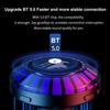 Bone Conduction Speaker Portable Small BT Speaker with Colorful LED Lights Wireless HIFI Stereo