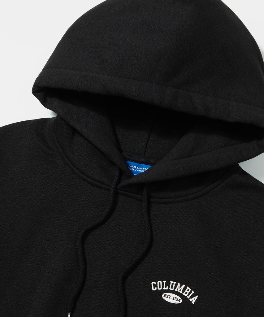 Cu Arch Logo Fleece Hoodie Black