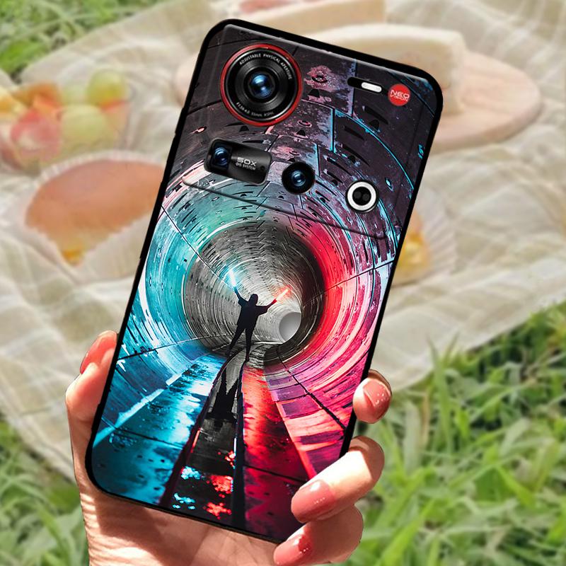 For Nubia Z70 Ultra Case Luxury Cute Cartoon Soft TPU Silicone Shockproof Coque For ZTE nubia Z70 Ultra Protective Fundas Cover