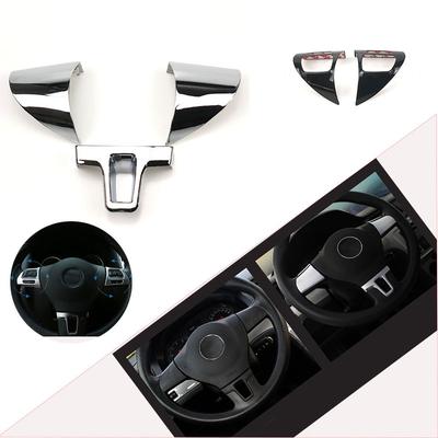 Akcesoria do stylizacji samochodu dekoracja naklejka osłona kierownicy Dla Volkswagen Tiguan Touran Passat Amarok Multivan Lavida