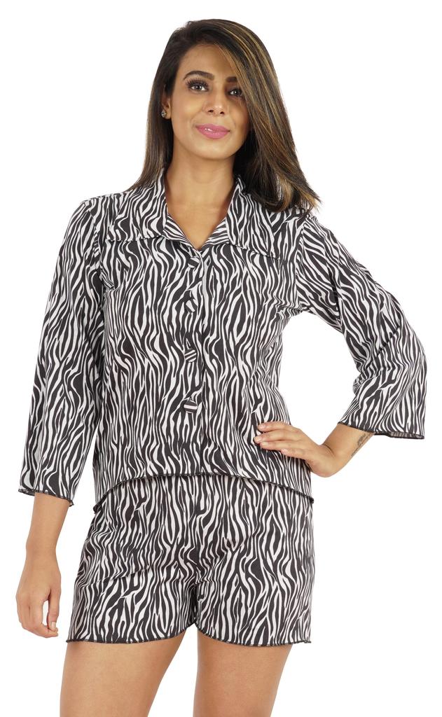 Phagun Printed Loungewear Set For Women 2 Piece Nightwear Cotton Top &