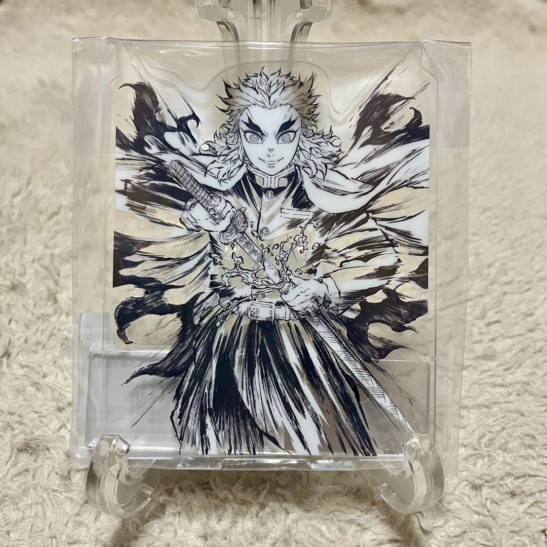 

[USED] Demon Slayer: Kimetsu no Yaiba Interlude Artbook Original Illustration Rengoku Kyojuro WEBSHOP Lottery Acrylic Stand A