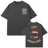Rapper MGK Lost Americana Tour T-shirts Men Women Hip Hop Fashion Short Sleeve T-shirt Summer Casual Loose Cotton T Shirts