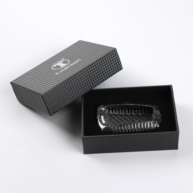 Kohlefaser-Schlüsselanhänger-Abdeckung für BMW E90 Schlüsselhülle Schutzhülle für BMW 1 2 3 3GT 4 5 5GT 6 7 BMW X3 X4 M2 M3 M4 M5 M6 Schlüsselmäppchen