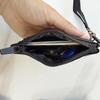 Lässiger Herren- und Damen-Mode-U-Bahn-Bus-Ausweishalter Outdoor-Sport-Schlüssel-Kleingeldfach Reißverschluss-Geldbörse Tragbare Tasche mit Lanyard