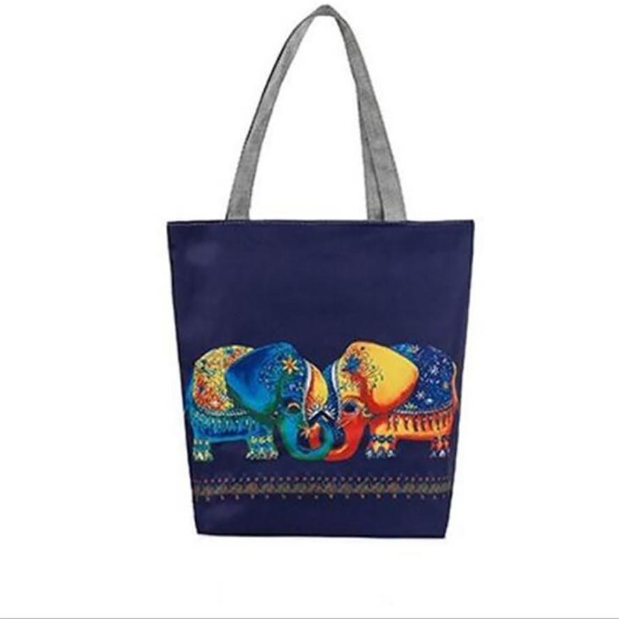 elephant print bolsa