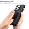 Integrated Magnetic Ring Phone Stand Holder Case Shockproof Ring Protection Case Camera Phone Cover Protector for