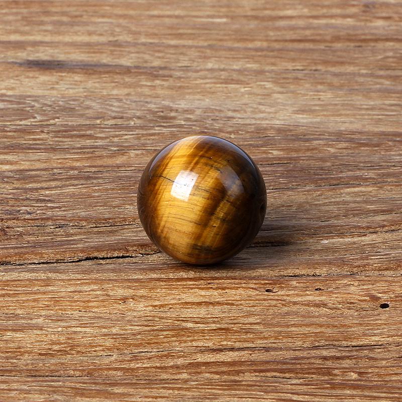 4-20mm Natural Yellow Tiger Eye Beads 5A+ Round Loose Spacer for DIY Bracelet Jewelry Making Accessories Pack of 5