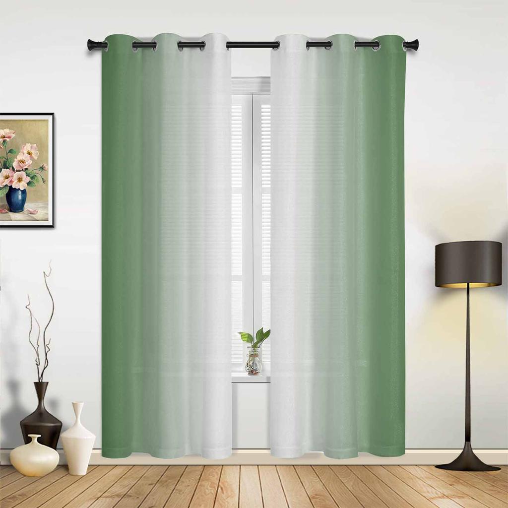 Tende Sfumate Rosa Bianco per Camera da Letto Soggiorno Tendaggi Cucina Camera dei Bambini Tenda per Finestra Arredamento Moderno per la Casa