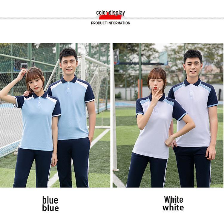 Academy Style School Uniform Set: Plus-Size Three-Piece for High & Middle School Sports Meet