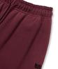 BROWNBREATH Tag Dirty Wide Sweat Pants - Burgundy