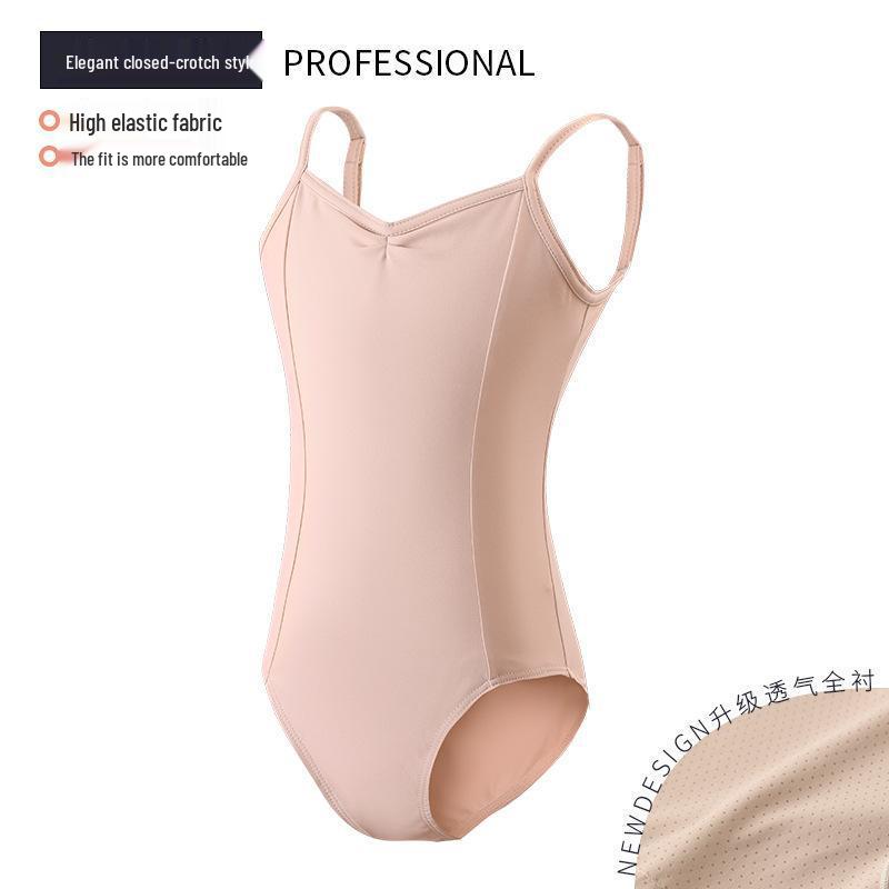 Children's Camisole Leotard for Dance, Skating, Ballet, and Chinese Dance Practice