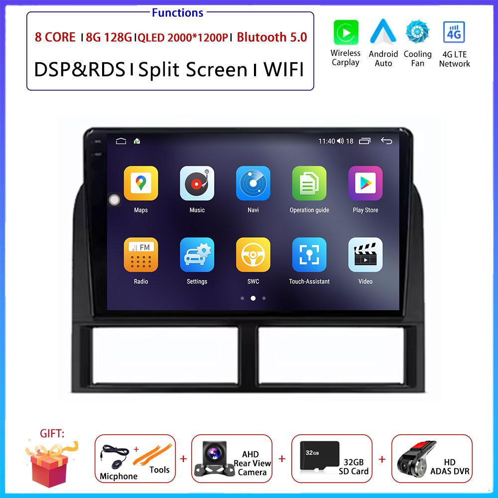 Android Carplay Auto For Jeep Grand Cherokee II WJ 1998 - 2004 Car Radio Navigation GPS Multimedia Video Player DSP 4G AMI