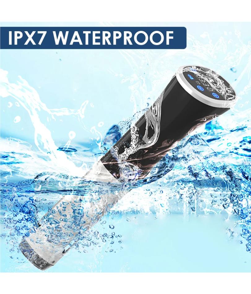 Wancle 1100W Sous Vide Koker LCD Touch Dompelcirculator Nauwkeurig Koken IPX7 Waterdicht Vacuümkoker met Digitaal Display