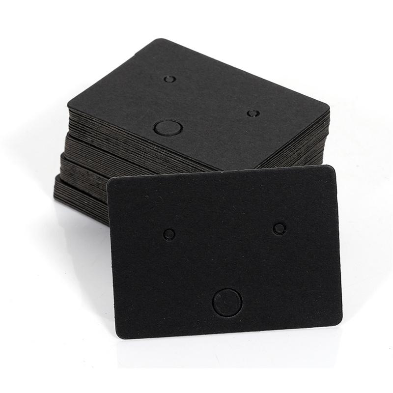 100 Stück grenzüberschreitender 4,5 * 3,2 cm Verpackungskarton DIY Ohrschmuckkarte