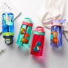 480ml Cartoon Cute Dinosaur Baby Feeding Cup Thicken Kids Learn  Drinking Water Straw Bottle Duckbill Cup Training Bottle