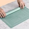 Heat Resistant Dough Rolling Mat With Scale Baking Mat Pastry Mat Silicone Kneading Pad Set  Cake