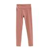 Women's High-Waisted Fleece-Lined Seamless Cotton Trousers – Warm, Tight-Fit, Thickened Base Layer for Autumn/Winter