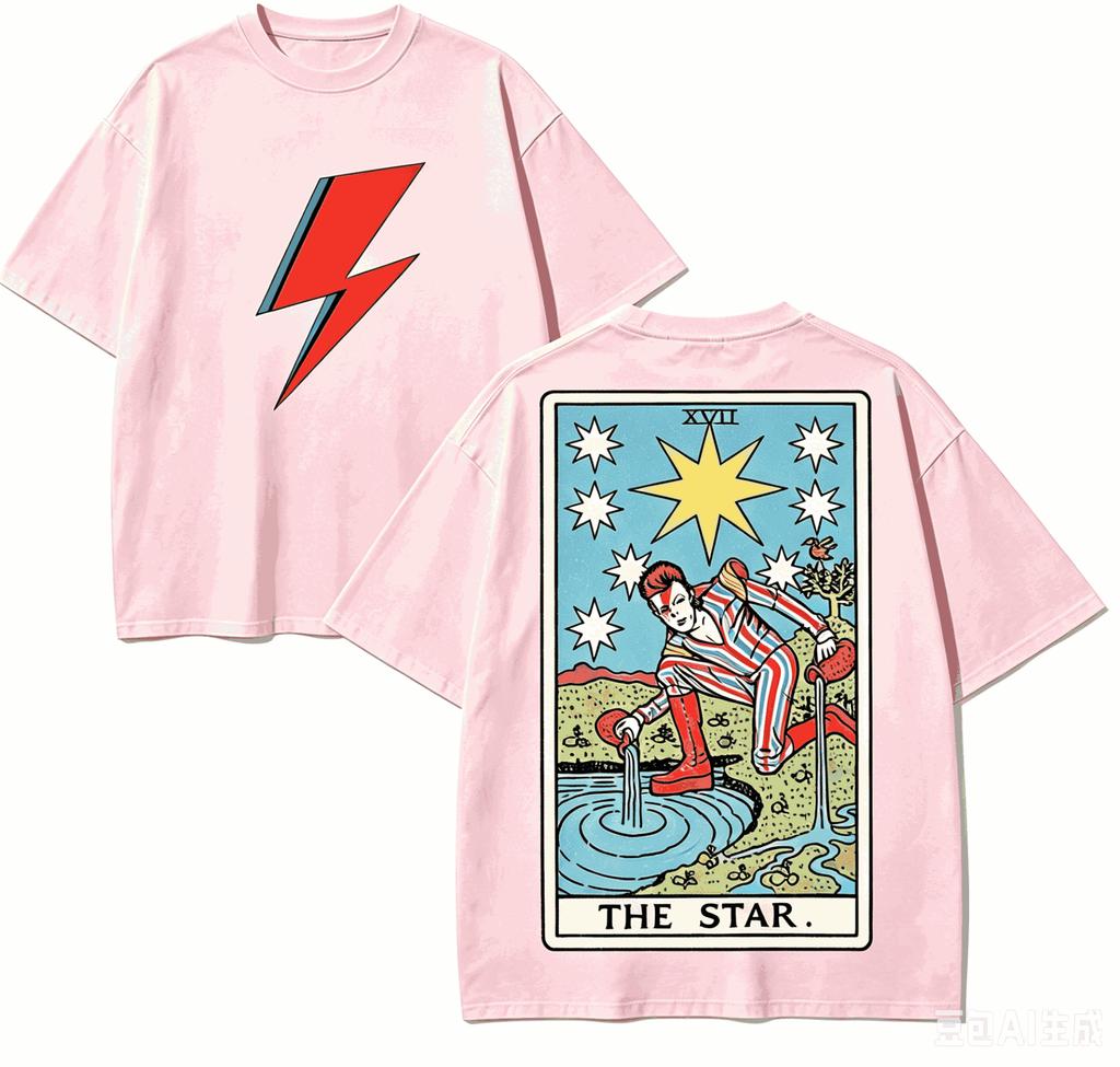 David Bowie Maglietta Regalo per Fan Unisex Unisex Harajuku Oversize Unisex Manica Corta Streetwear Alta Qualità Comoda Classica