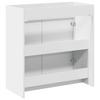 Bathroom Vanity Unit White 78.5 X 37.5 X 81 Cm Particleboard