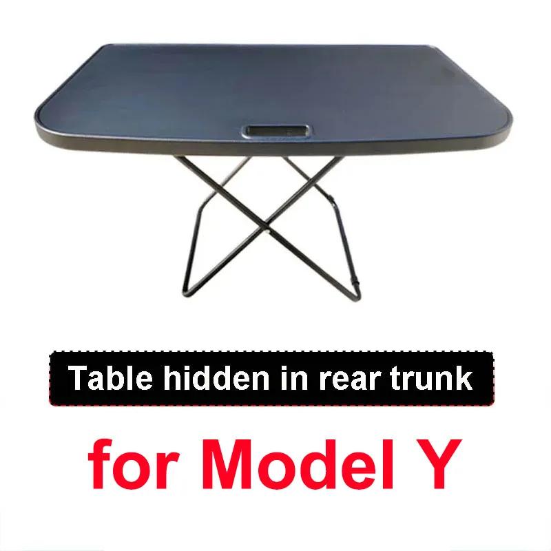 

For Tesla Model Y Juniper 2025 2023 Model 3 Highland 2024 Rear Luggage Box Table Camping Folding Travel Portable Outdoor Rest