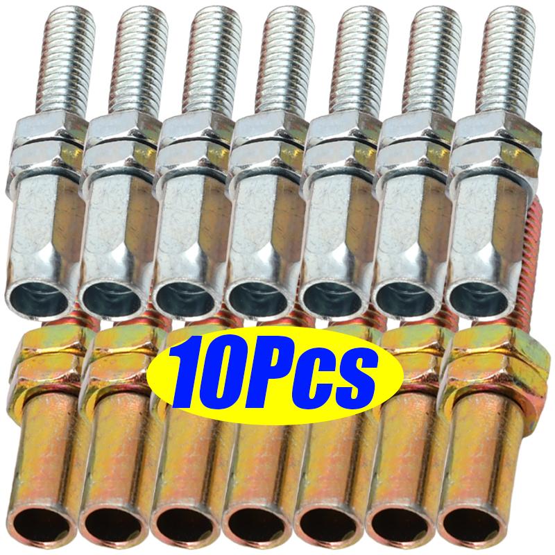 M6 Motorcycle Clutch Screw Motorcycle Clutch Cable Wire Adjuster Universal Adjustment Aluminum Throttle Cable Adjuster Screw