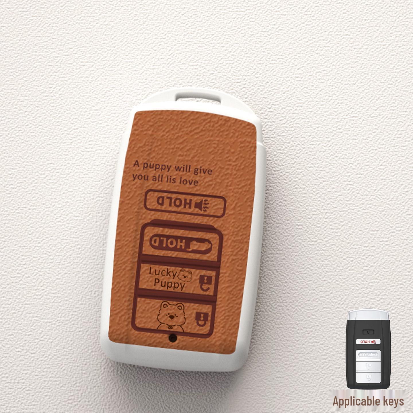 

English Style Protection Case for Honda Civic, CRV 11th Gen, Accord, XRV, Haoying, and Xingge Car Keys