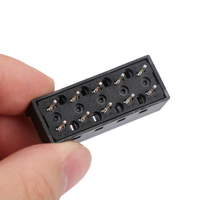 8A 250Vac 4 Positionen 10 Pin Ss-24-2 Kaltluftzylinder Kippschiebe DIP-Schalter