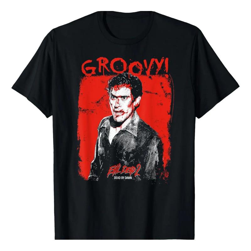 Ripple Junction X Evil Dead 2 Ash Williams Bloody Groovy T-s S разноцветный