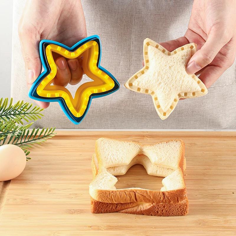 Sandwich Cutting Mold and Sealing Machine Biscuit Cutting Machine Household Kitchen Tools Baking Molds Cutting Kitchen Gadgets