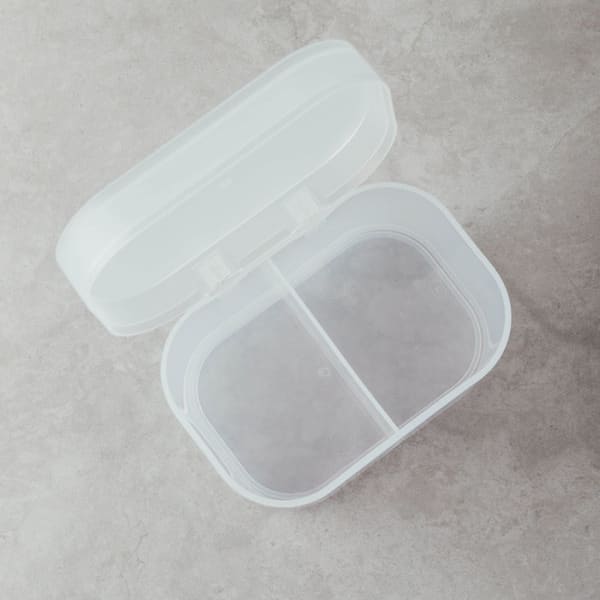 Cotton Swab Case With Lid