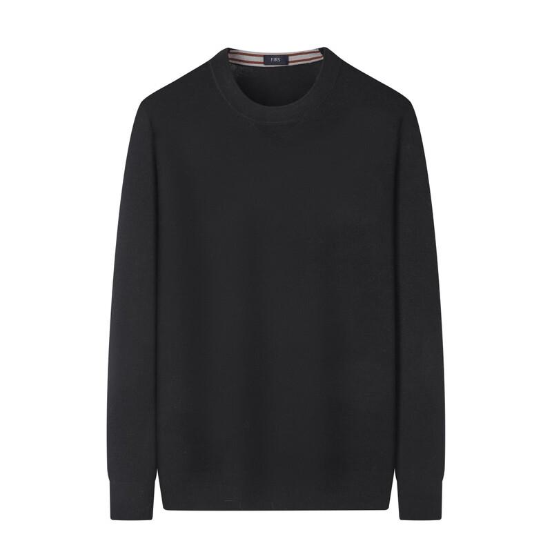 FIRS Men's Fine Wool Crew Neck Sweater