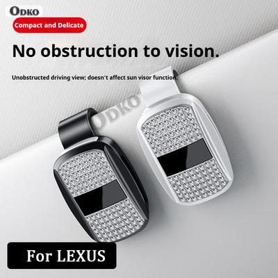 Support de lunettes pour voiture Multifonctionnel Clip de rangement pour pare-soleil Pour Lexus ES RX NX MS600 LX RC GS UX LC RZ GX CT IS LS
