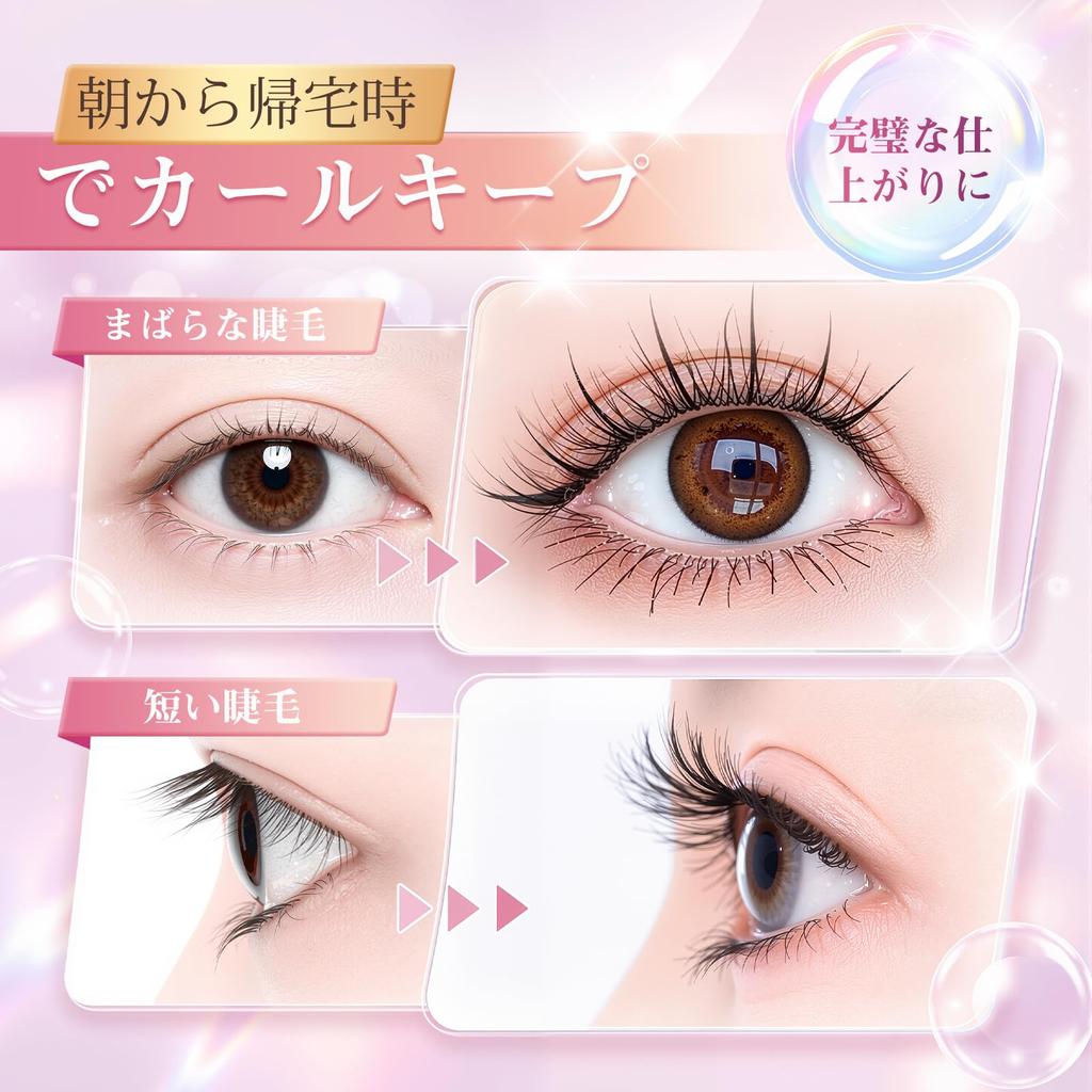 Heated Eyelash Rapid USB 3 Temperature Settings Suitable for and Eyelash Easy for Perfect Gift Curler, 10-Second Heating, Rechargeable, (65℃, 75℃,