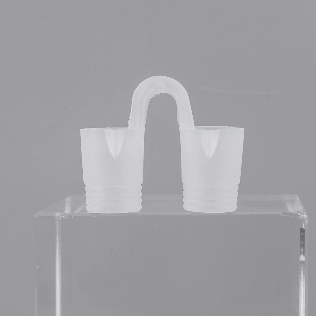 4 Pcs Nose Vent Sinus Relief Dilator Soft Silicone Vent Nasal Dilators Device Nose Clip No Strips Nose Clip for Nasal Snorers